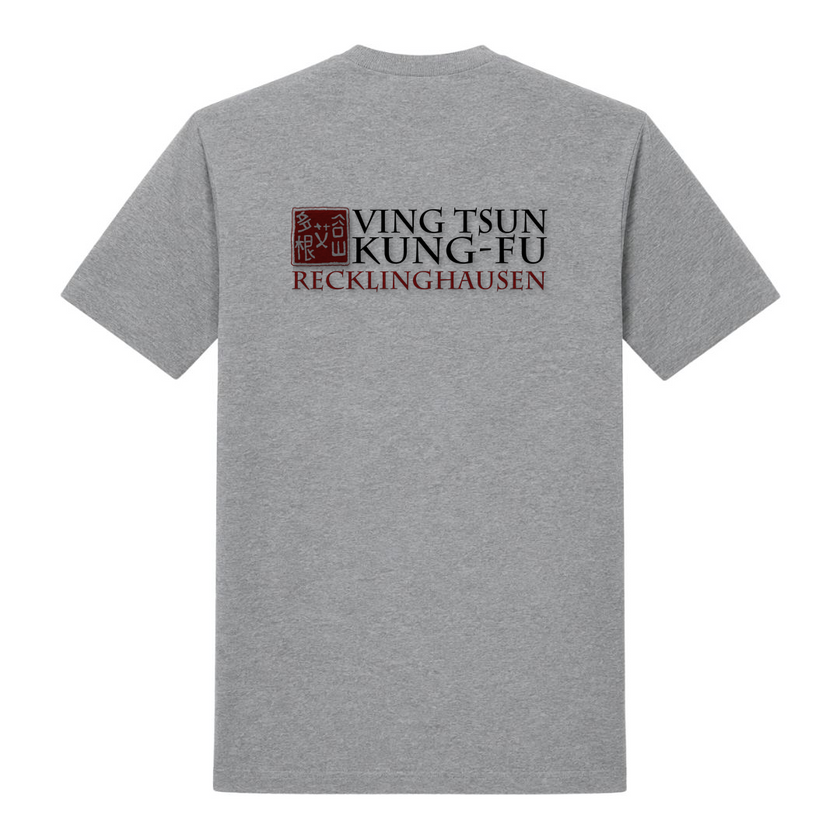 Trainings-T-Shirt-Recklinghausen - Premium Shirt - grey melange - Rueckseite