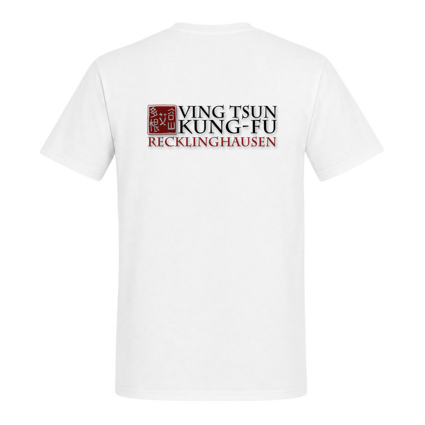 Trainings-T-Shirt-Recklinghausen - Premium Shirt - weiß - Rueckseite