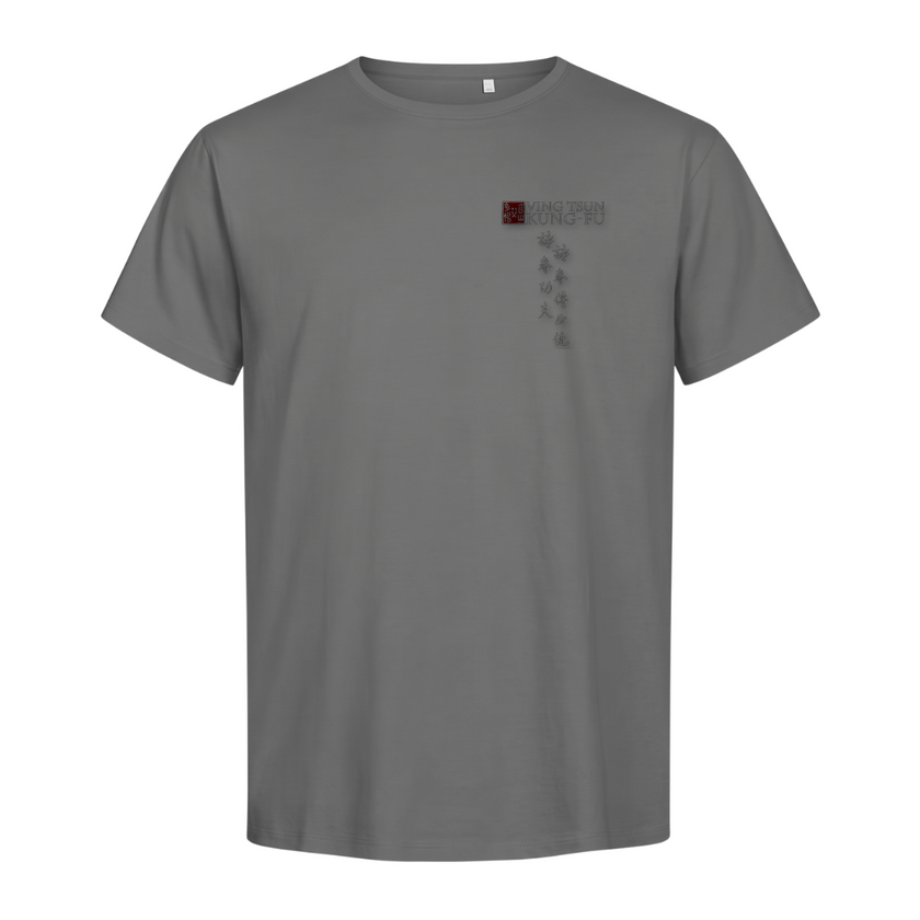 Trainings-T-Shirt Bietigheim - Premium Organic Shirt - steel gray