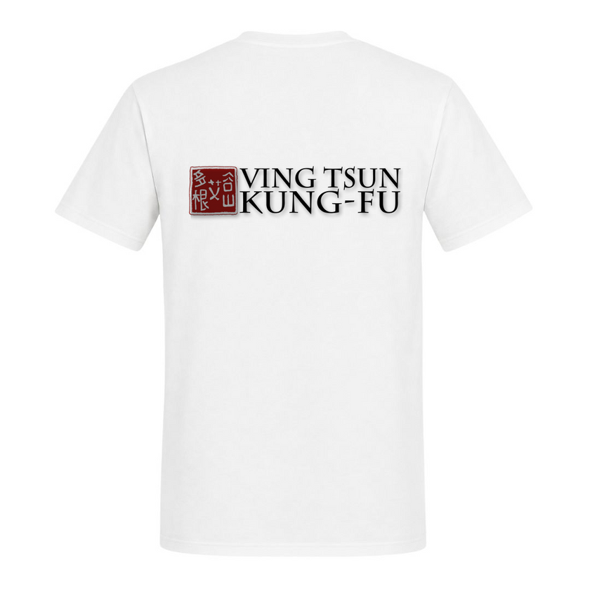VingTsun Trainingsshirt - weiß - Rueckseite