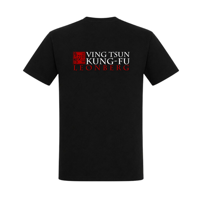 Trainings-T-Shirt Leonberg - Premium Shirt - schwarz - Rueckseite